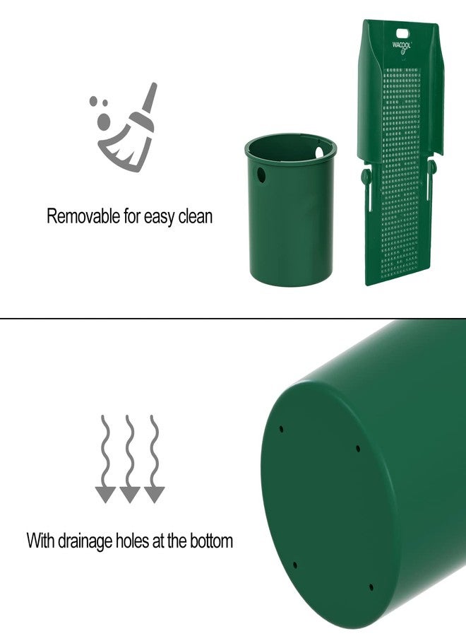 WACOOL Hanging Reptile Feeding Bowl with Grid Plate for Bugs Climbing & Move, Arboreal Reptile Climbing Feeder Bowl for Feeding Chameleon, Lizard, Iguana, Gecko, Frog - Image 4